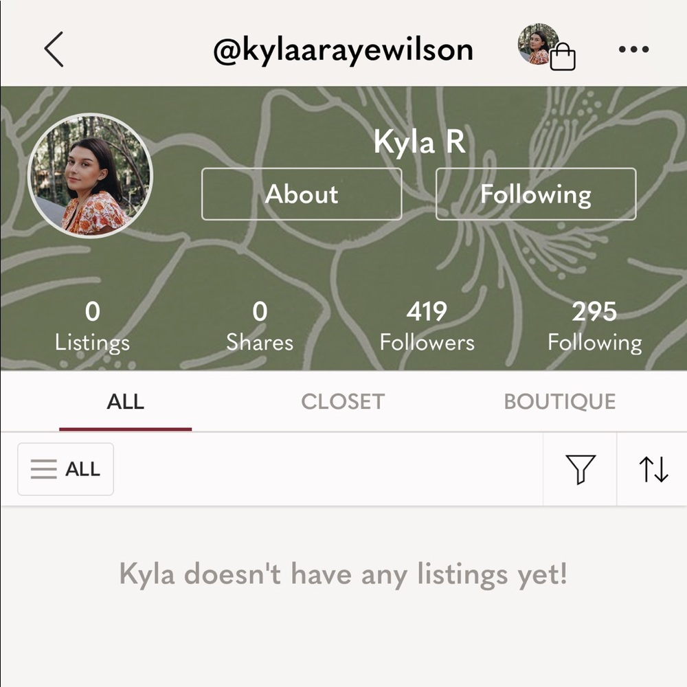 NEW POSHMARK ACCOUNT!